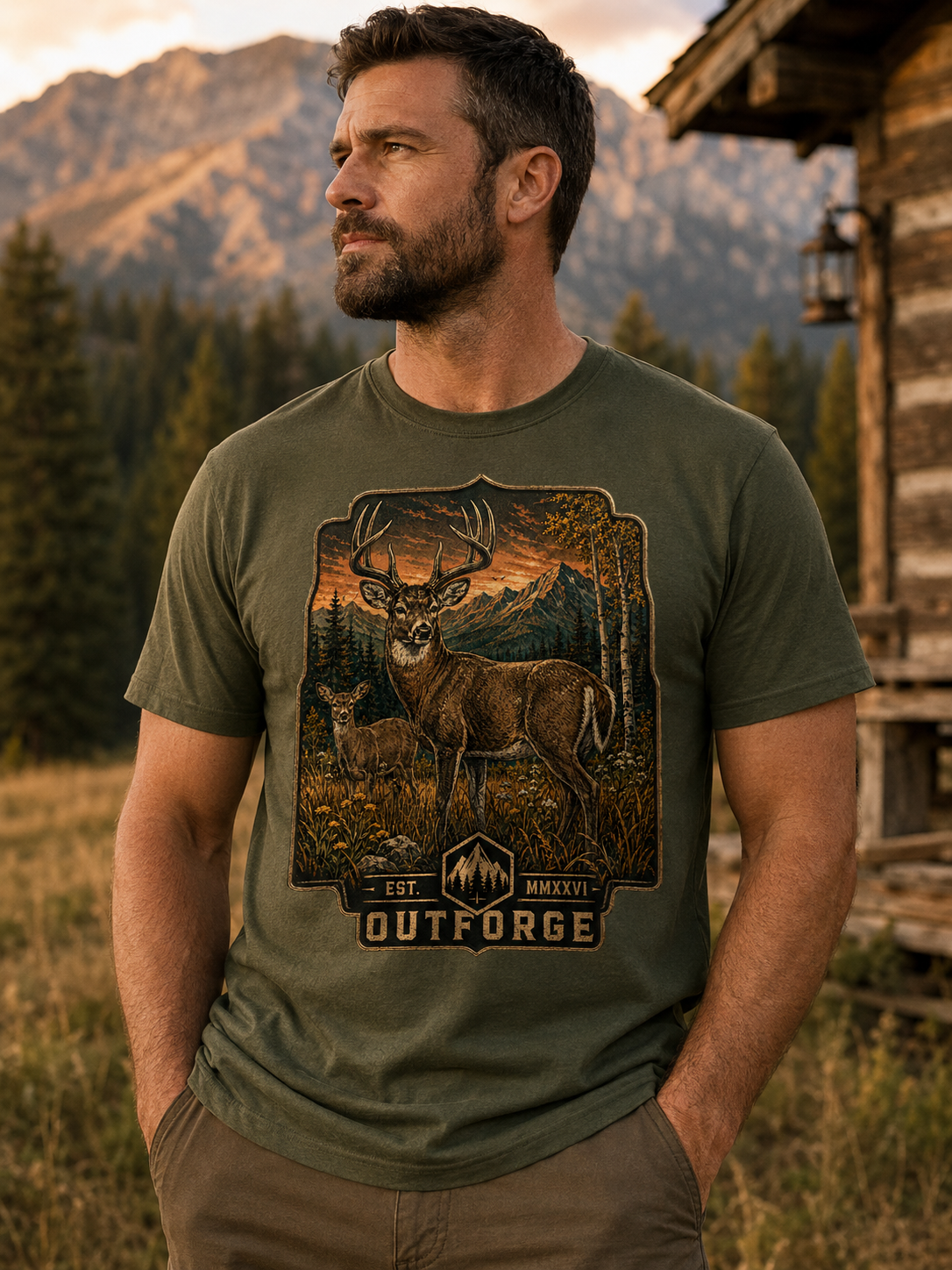 Timberline Whitetail Tee