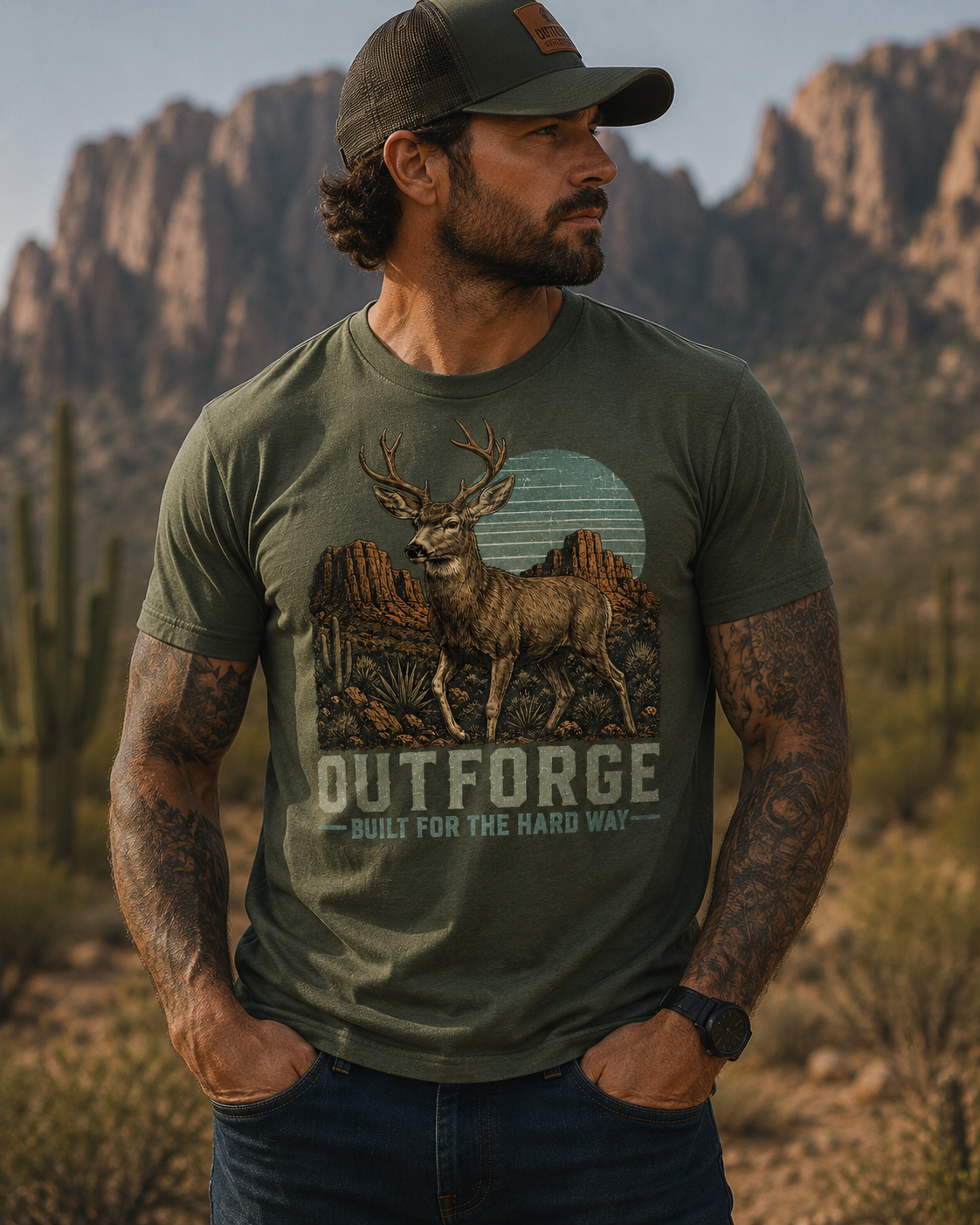 Desert Monarch Tee